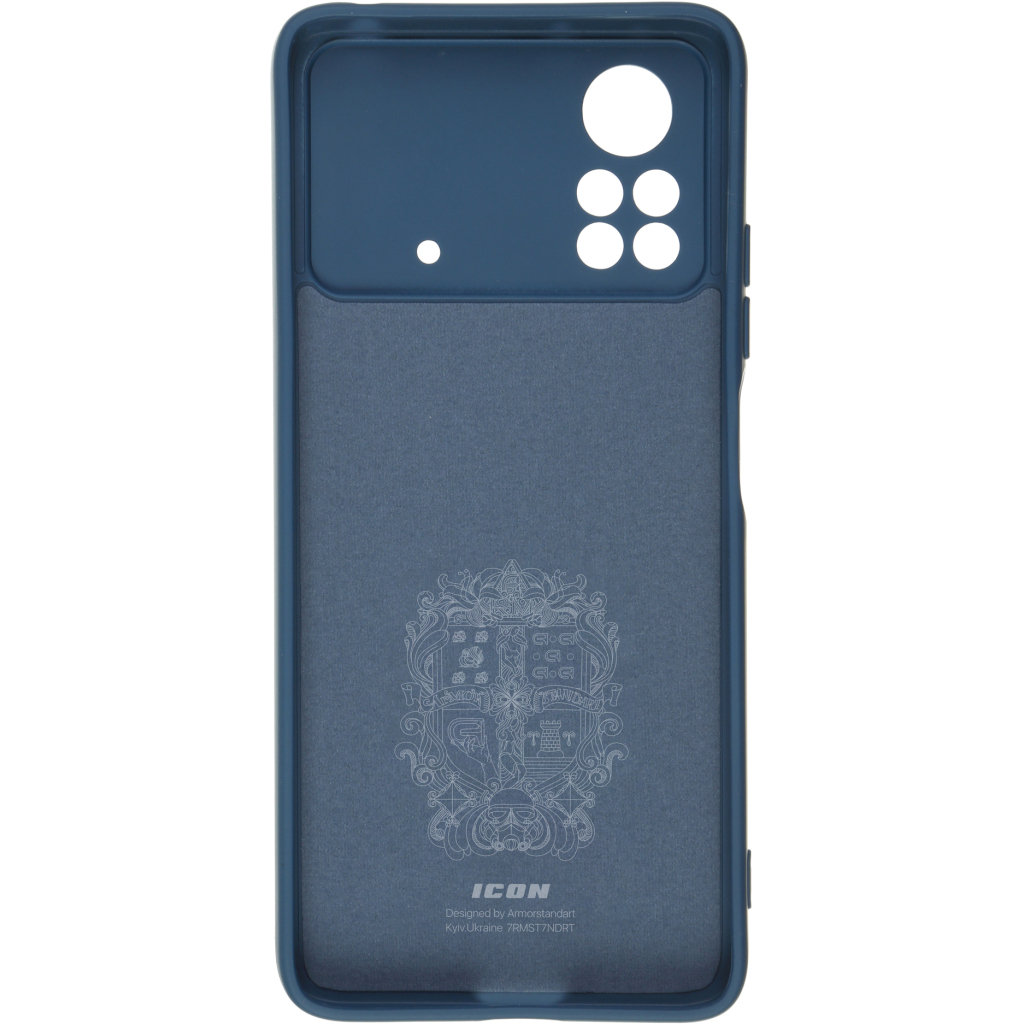 Чохол до мобільного телефона Armorstandart ICON Case Xiaomi Poco X4 Pro 5G Blue (ARM61584) - зображення 2