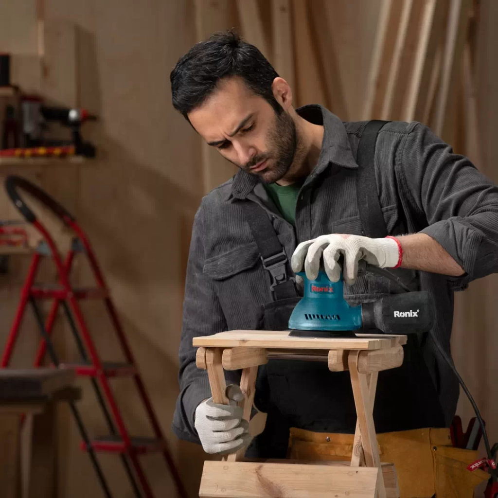 Шліфувальна машина Ronix ексцентрикова 320Вт, 125мм (6406) - зображення 8