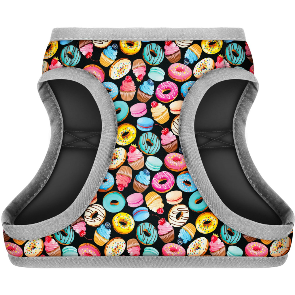 Шлея для собак WAUDOG Clothes з QR паспортом "Пончики" XS1 (2907) - зображення 2