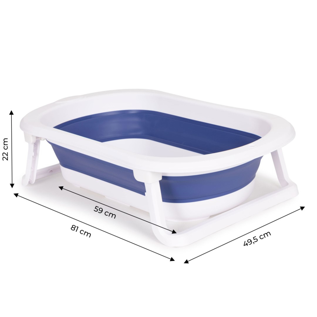 Ванночка Ecotoys CARE Blue (HA-B27 BLUE) - зображення 10