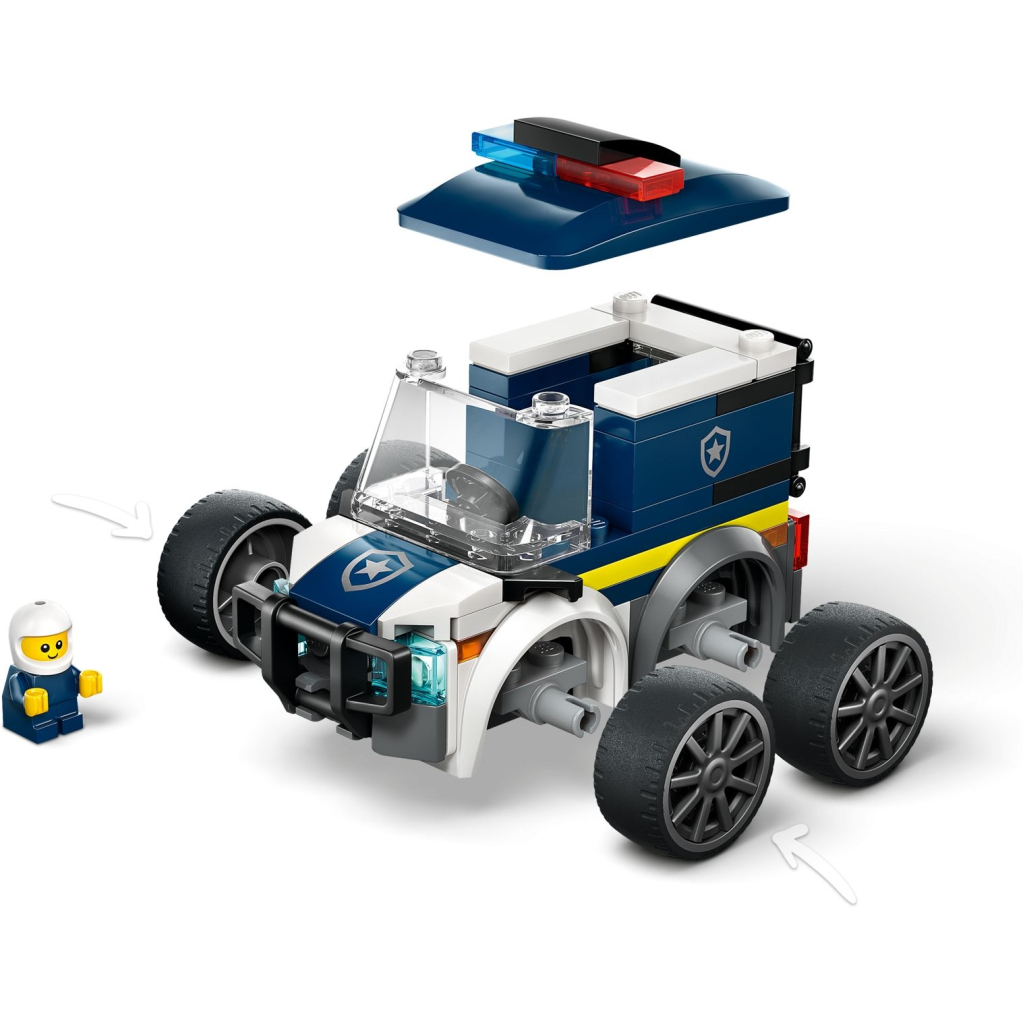 Конструктор LEGO City Автівки — Поліцейська вантажівка (60481) - зображення 4