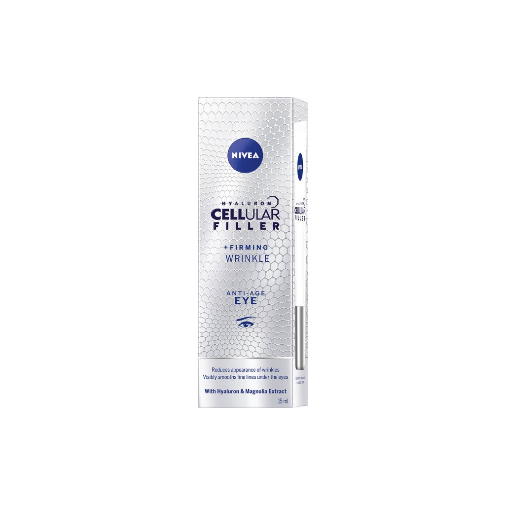 Крем для шкіри навколо очей Nivea Hyaluron Cellular з гіалуроновою кислотою 15 мл (4005808367092) - зображення 1