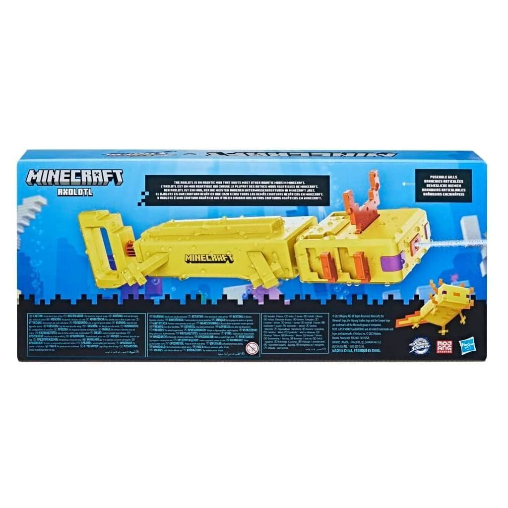 Іграшкова зброя Hasbro Nerf Super Soaker Minecraft Axolotl (F7601) - зображення 4