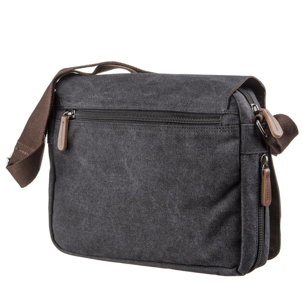 Сумка Vintage Текстильна Чорна (20088) - зображення 5