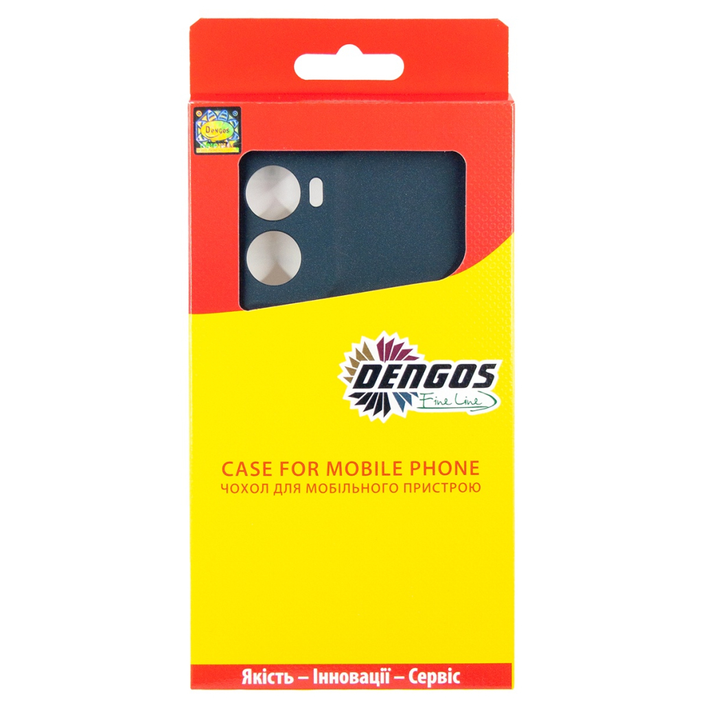 Чохол до мобільного телефона Dengos Motorola G06 Carbon+glass Blue (DG-KM-174) - зображення 4