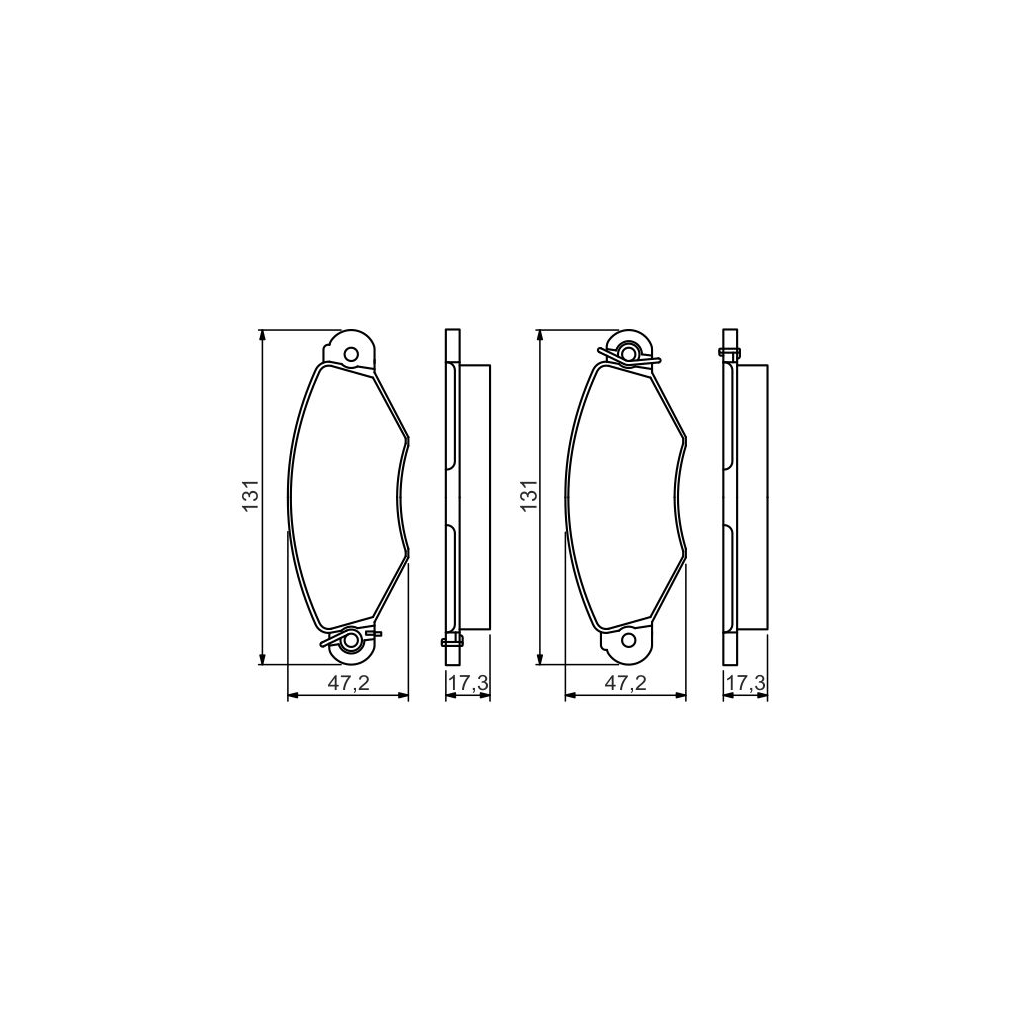 Гальмівні колодки Bosch 0 986 495 235 - зображення 6