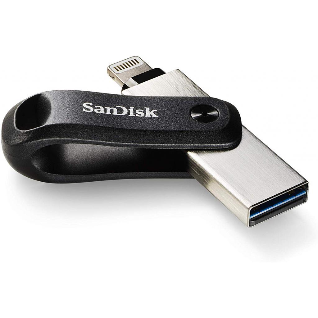 USB флеш накопичувач SanDisk 64GB iXpand Go USB 3.0 /Lightning (SDIX60N-064G-GN6NN) - зображення 5