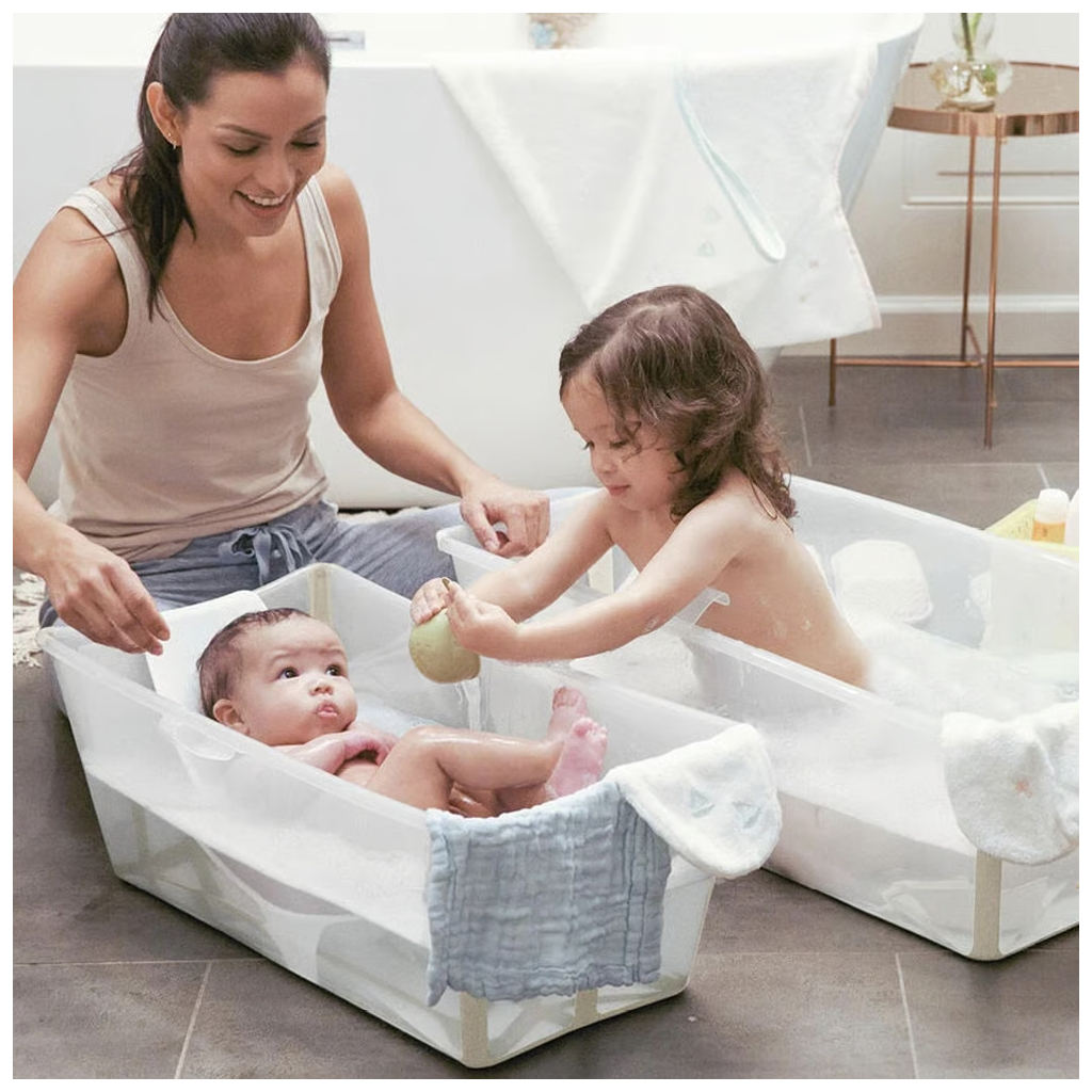 Ванночка Stokke Flexi Bath та підставка, бежева (531512) - зображення 8