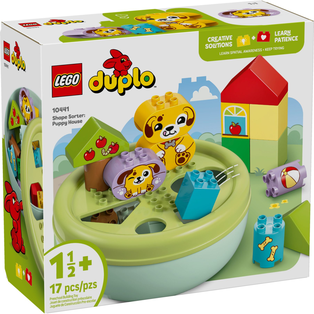Конструктор LEGO DUPLO My First Сортувальник фігур: будинок для цуценят (10441) - зображення 1