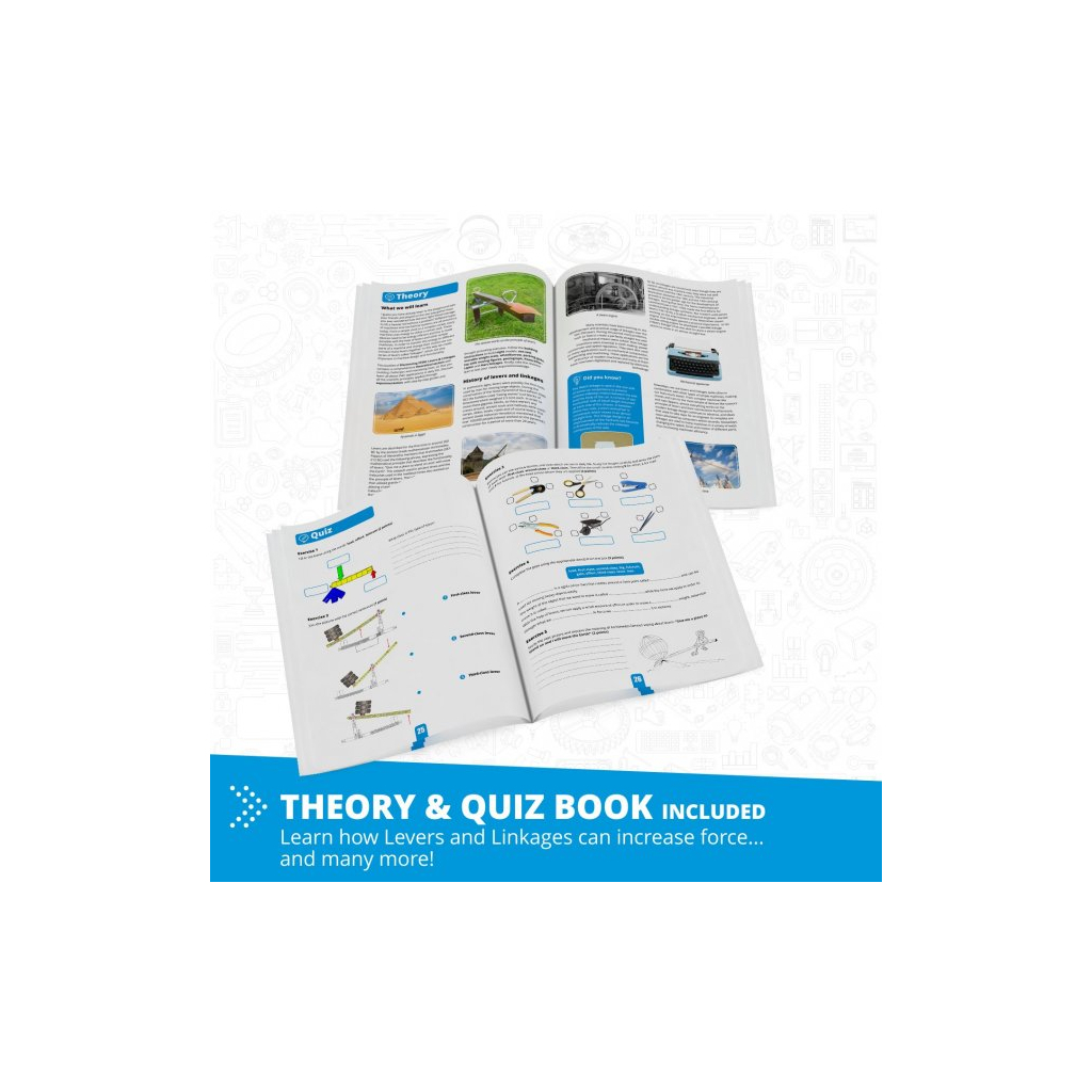 Конструктор Engino Stem Механіка: Важелі і Зчеплення (STEM01) - зображення 3