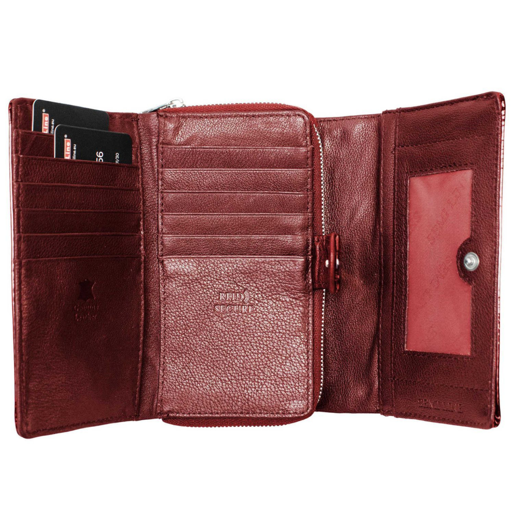 Гаманець Semi Line RFID Red (DAS303119) - зображення 3
