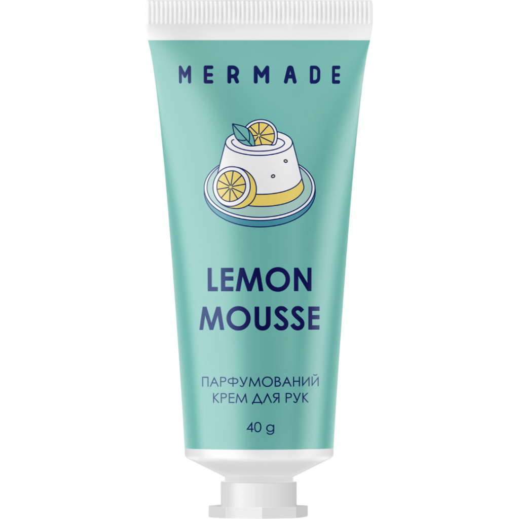 Крем для рук Mermade Lemon Mousse Парфумований 40 г (4823122903099) - зображення 1