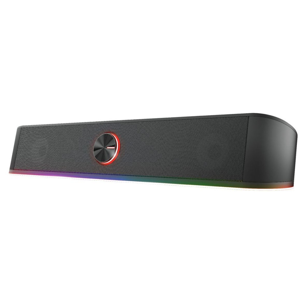 Акустична система Trust GXT 619 Thorne RGB Illuminated Soundbar Black (24007) - зображення 1