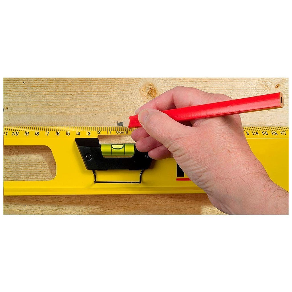 Рівень Stanley FatMax I Beam, L=1200мм, Н=39,3 мм, алюмінієвий, 3 капс. (1-43-555) - зображення 5