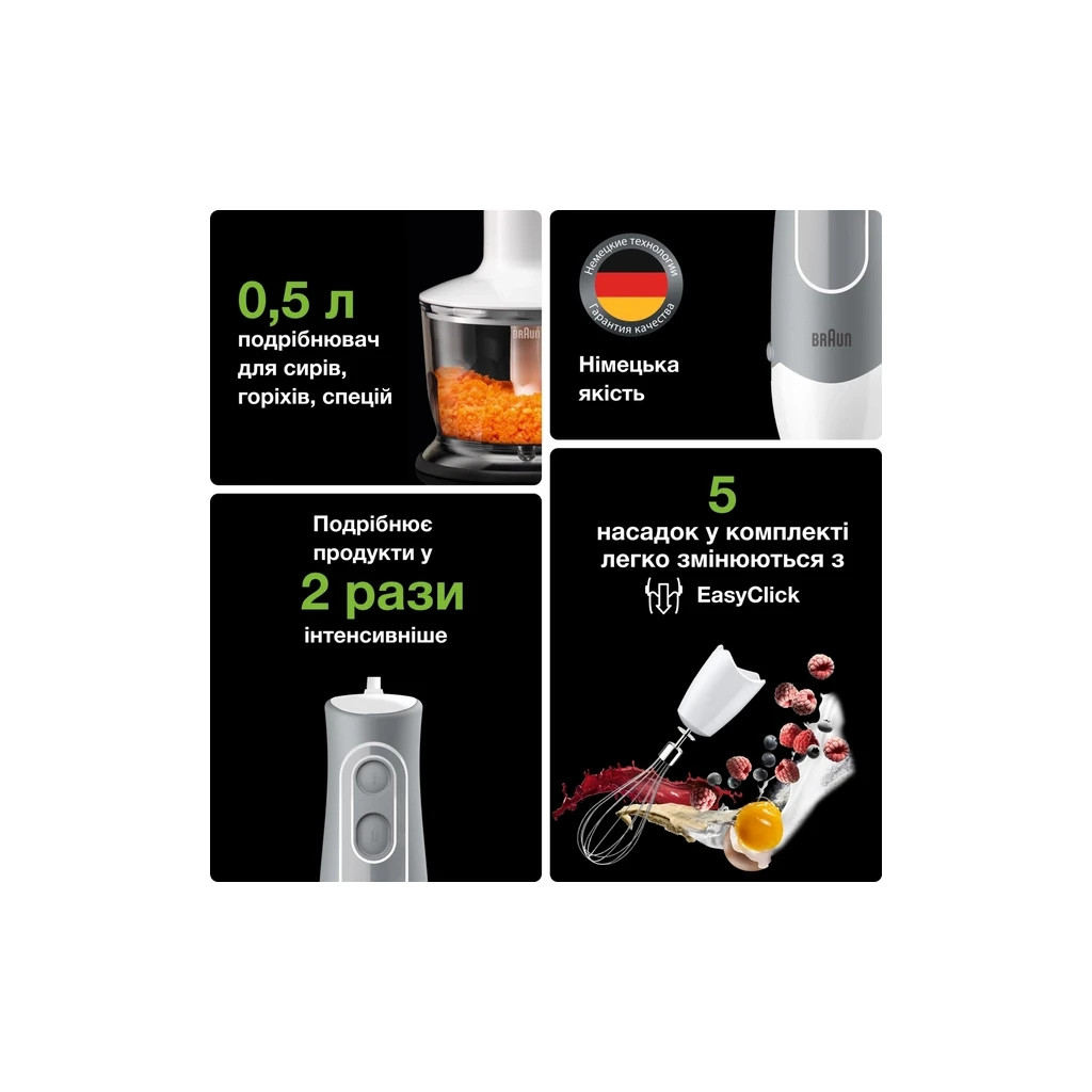 Блендер Braun MQ 535 SAUCE (MQ535SAUCE) - зображення 3