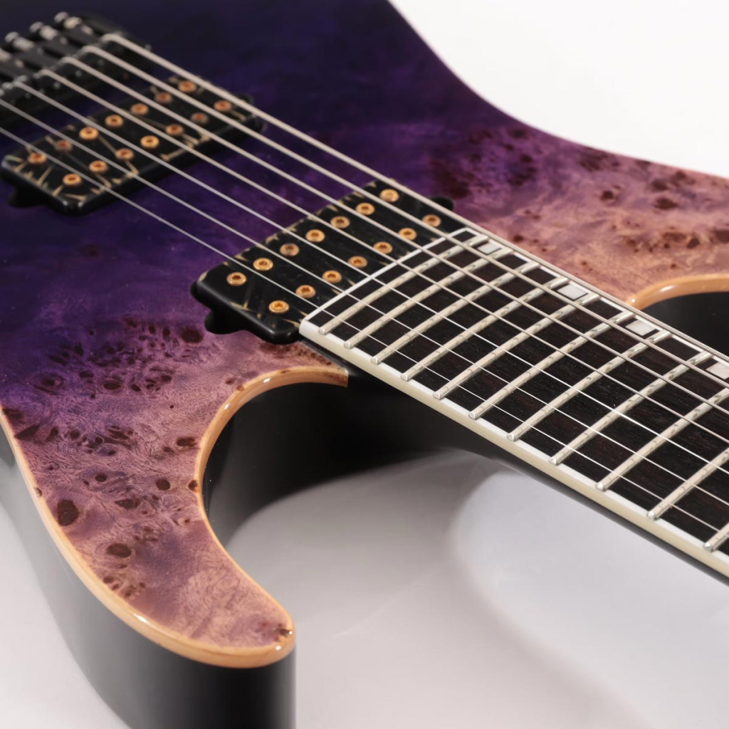 Електрогітара ESP E-II M-II 7NT HS Purple Natural Fade - зображення 8
