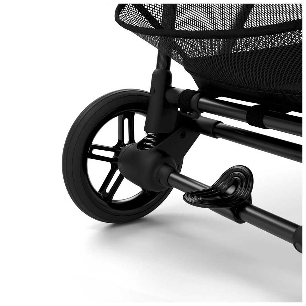 Коляска Cybex Melio Carbon Moon Black (з бампером) (522002639) - зображення 8