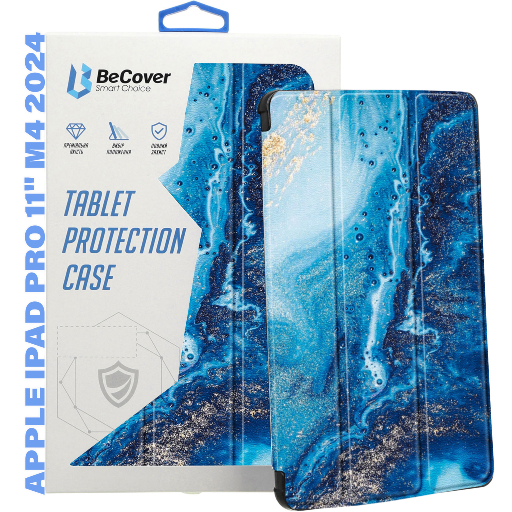 Чохол до планшета BeCover Smart Case Apple iPad Pro 11" M4 2024 Ocean (711639) - изображение 1