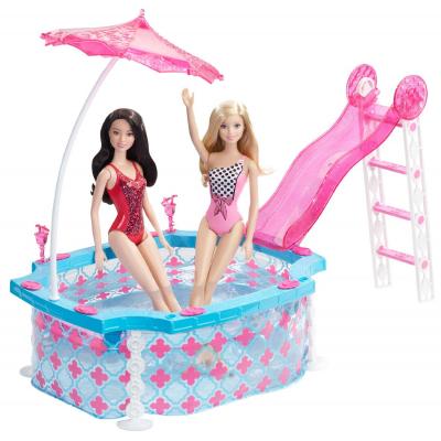 Аксесуар до ляльки Barbie Гламурний басейн (CGG91) - зображення 4