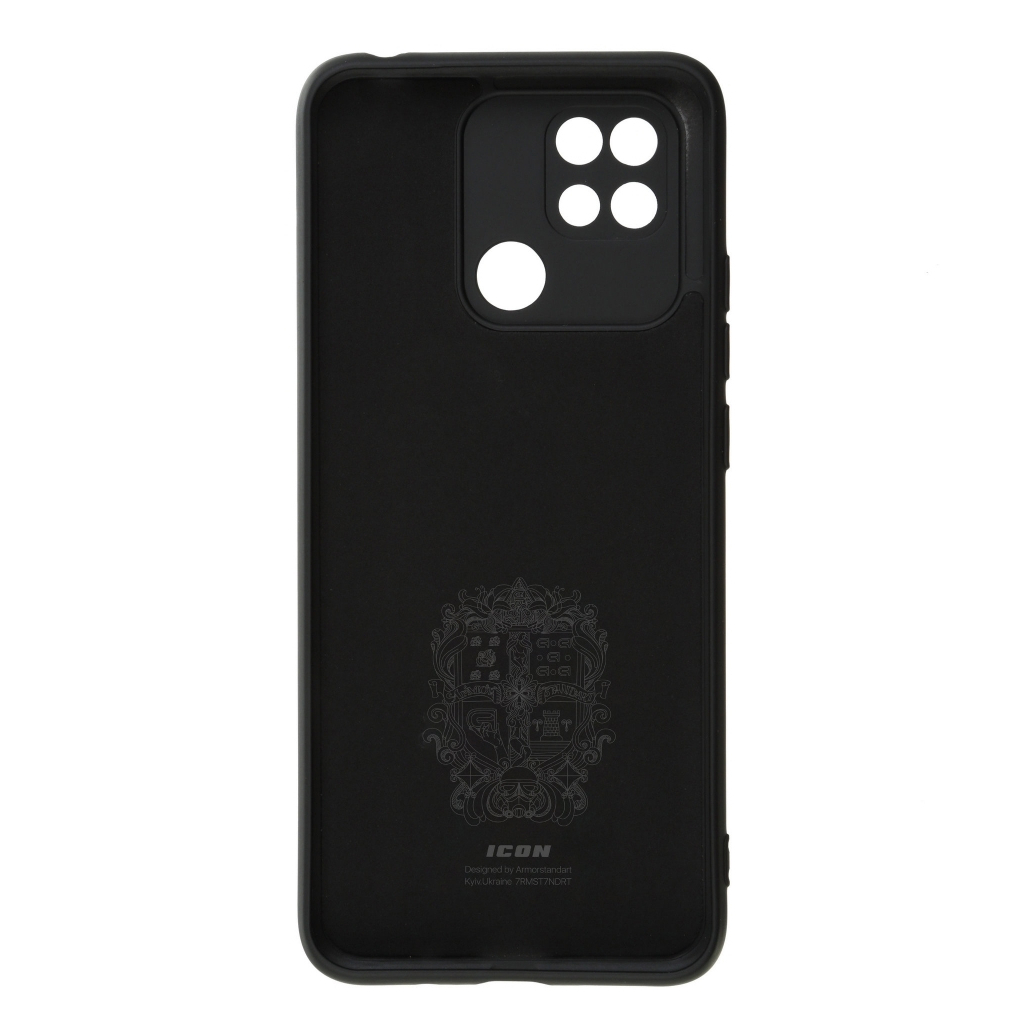 Чохол до мобільного телефона Armorstandart ICON Case Xiaomi Redmi 10C Black (ARM61308) - зображення 2