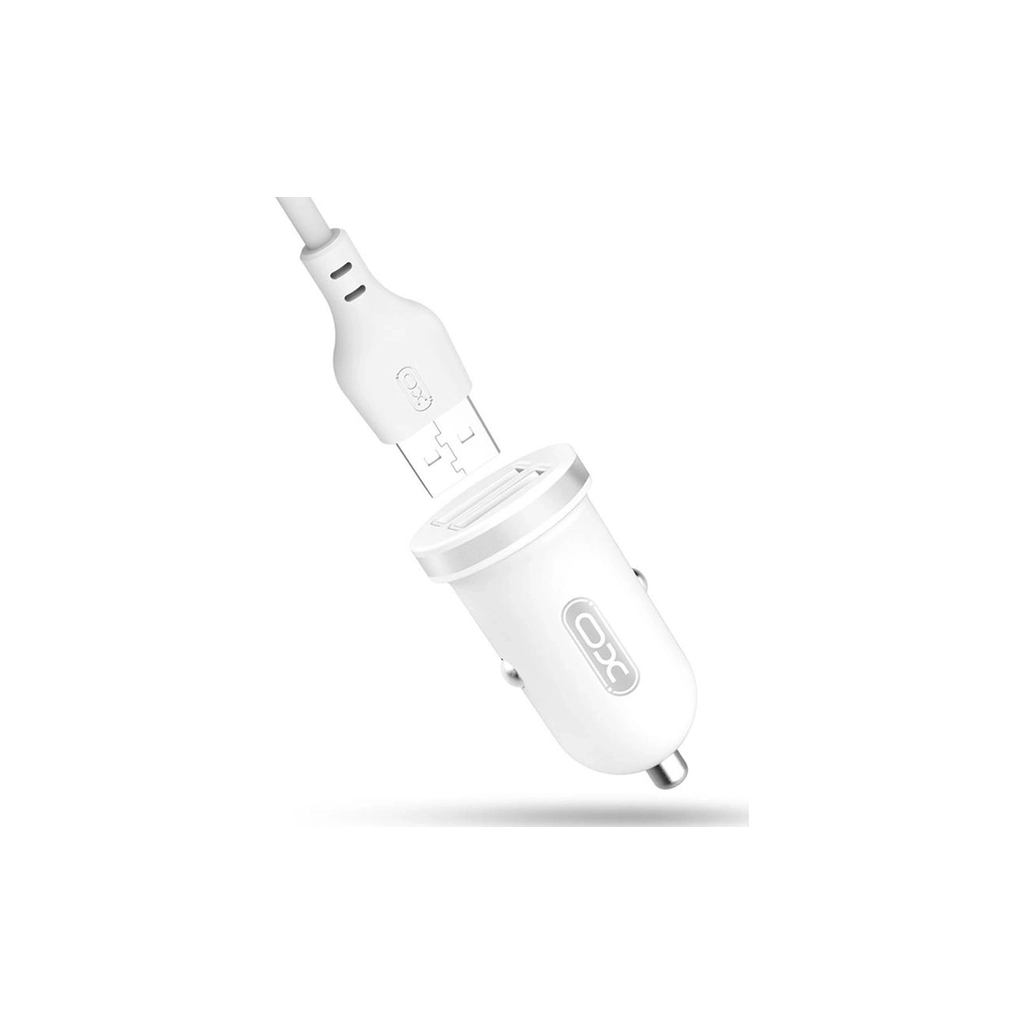 Зарядний пристрій XO 2xUSB 2.1A + cable USB to Lightning white (TZ08-L-WH) - зображення 3