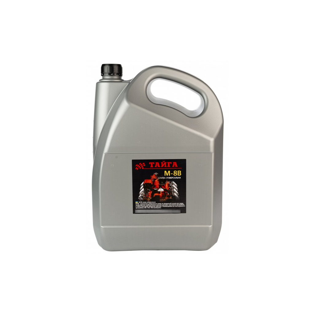 Моторна олива ТАЙГА М-8 кан. 10л ПЕТ (7кг) - зображення 1