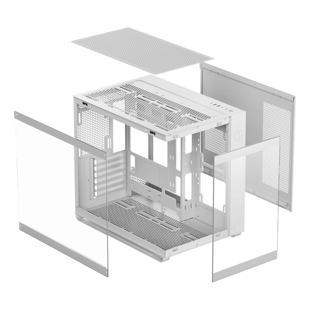 Корпус для ПК OCYPUS IOTA C70 WH ARGB (IOTA-C70-WHD600XX-GL) - зображення 8