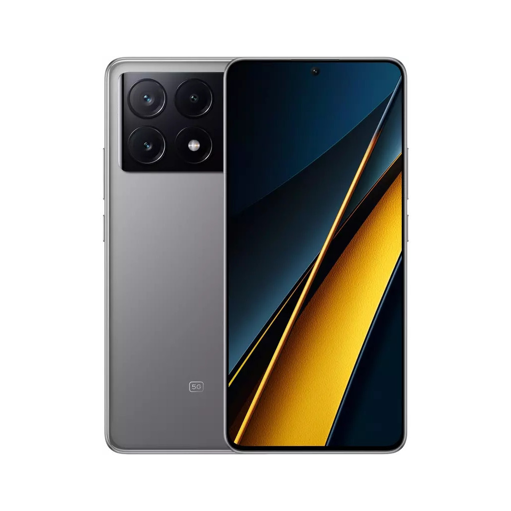Мобільний телефон Xiaomi Poco X6 Pro 5G 8/256GB Grey (1020838) - зображення 1