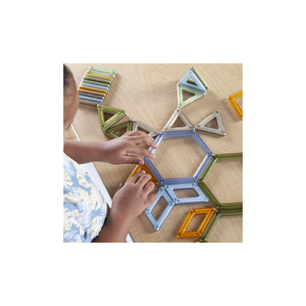 Конструктор Guidecraft PowerClix Frames Natural 74 деталі (G9204) - изображение 5