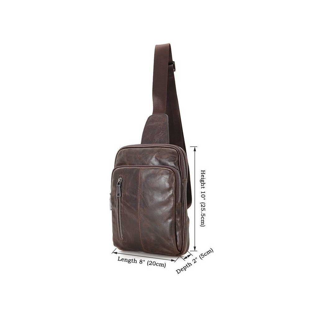 Сумка Vintage Коричнева (14415) - зображення 5