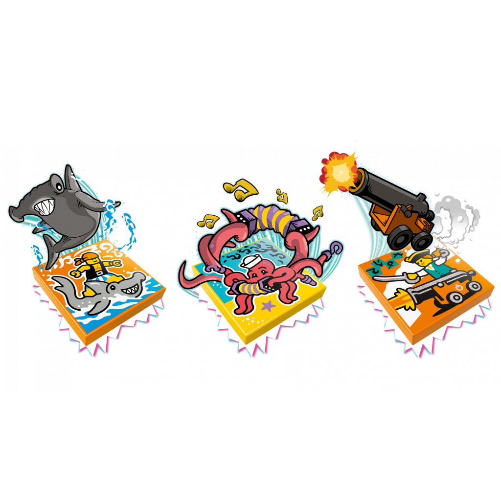 Конструктор LEGO VIDIYO Punk Pirate Ship (Корабель Пірата Панка) 615 деталей (43114) - зображення 7