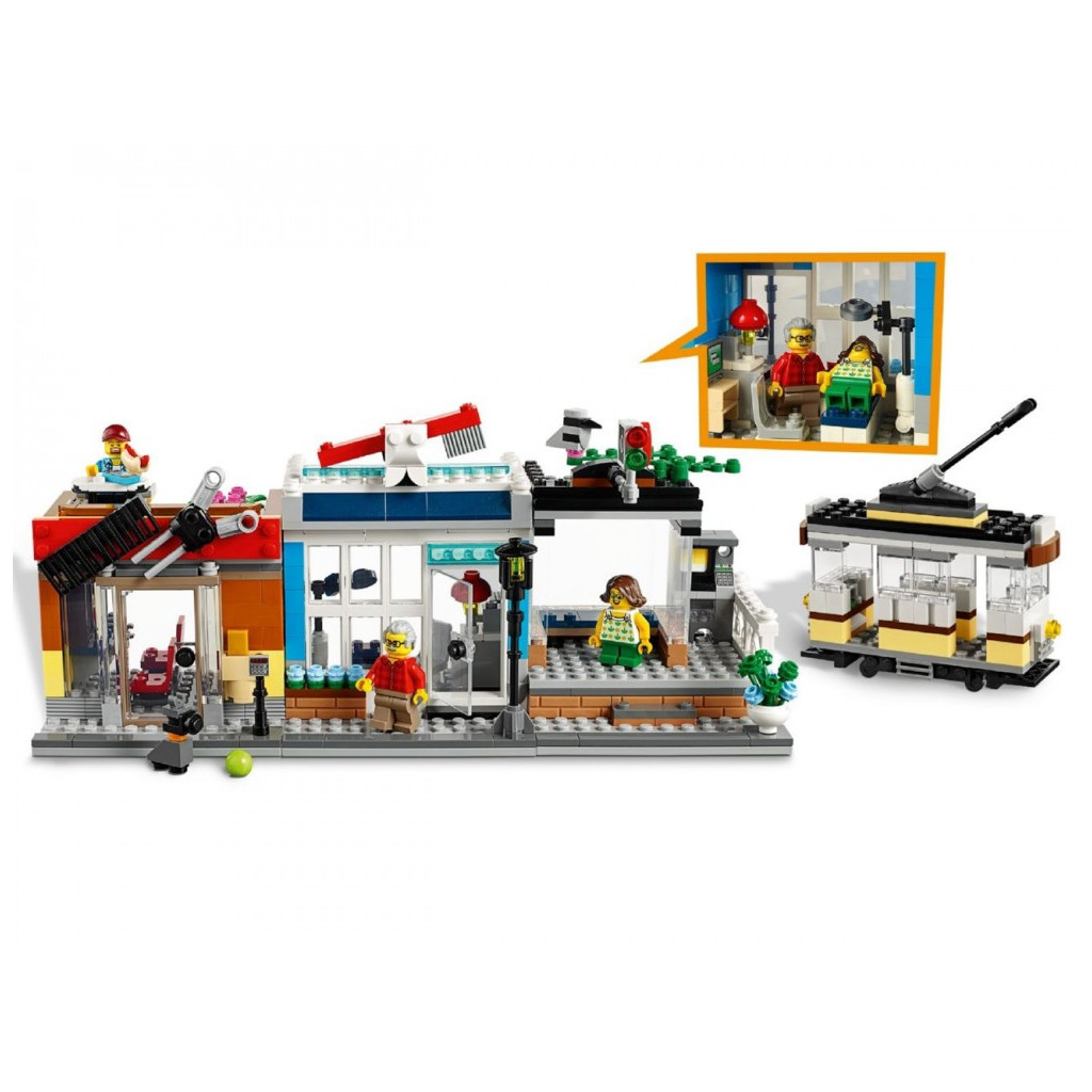 Конструктор LEGO Creator Зоомагазин і кафе в центрі міста 969 деталей (31097) - зображення 5
