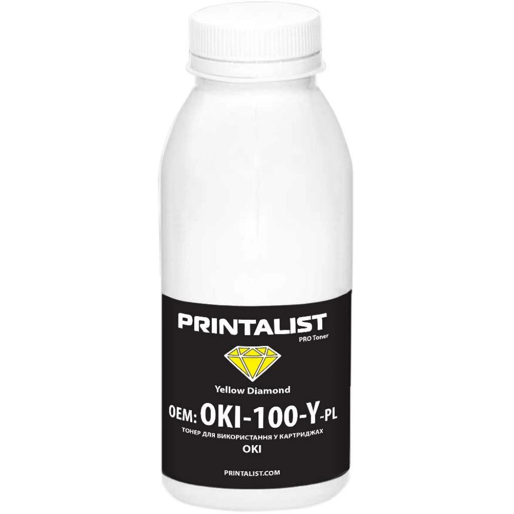 Тонер OKI Universal 100г Yellow Printalist (OKI-100-Y-PL) - изображение 1