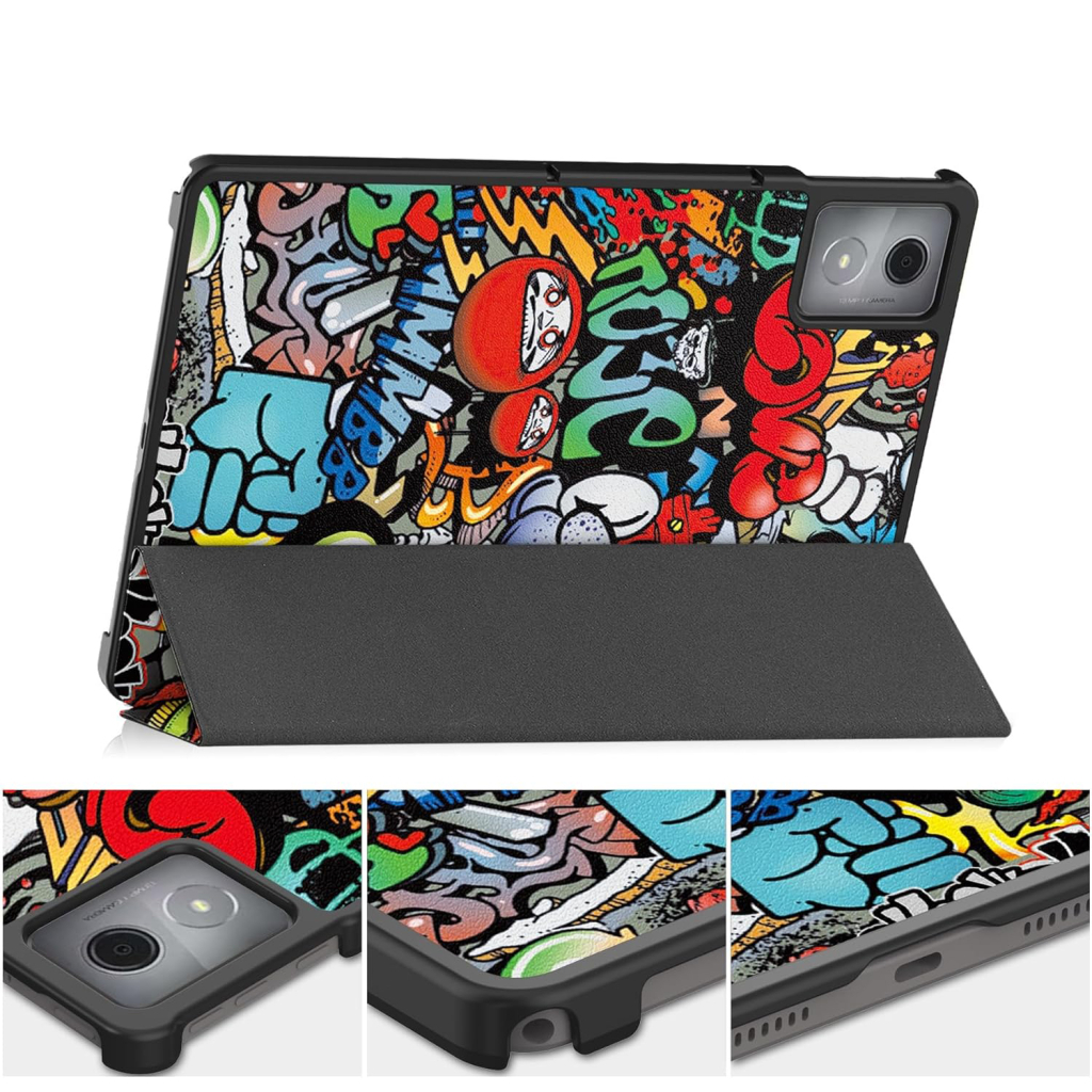 Чохол до планшета BeCover Smart Case Lenovo Tab K11 Plus TB-352F 11.45" Graffiti (711856) - зображення 3