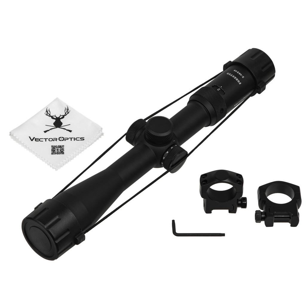 Оптичний приціл Vector Optics Forester 2-10x40 illum (30mm) SFP (SCOM-02) - зображення 7