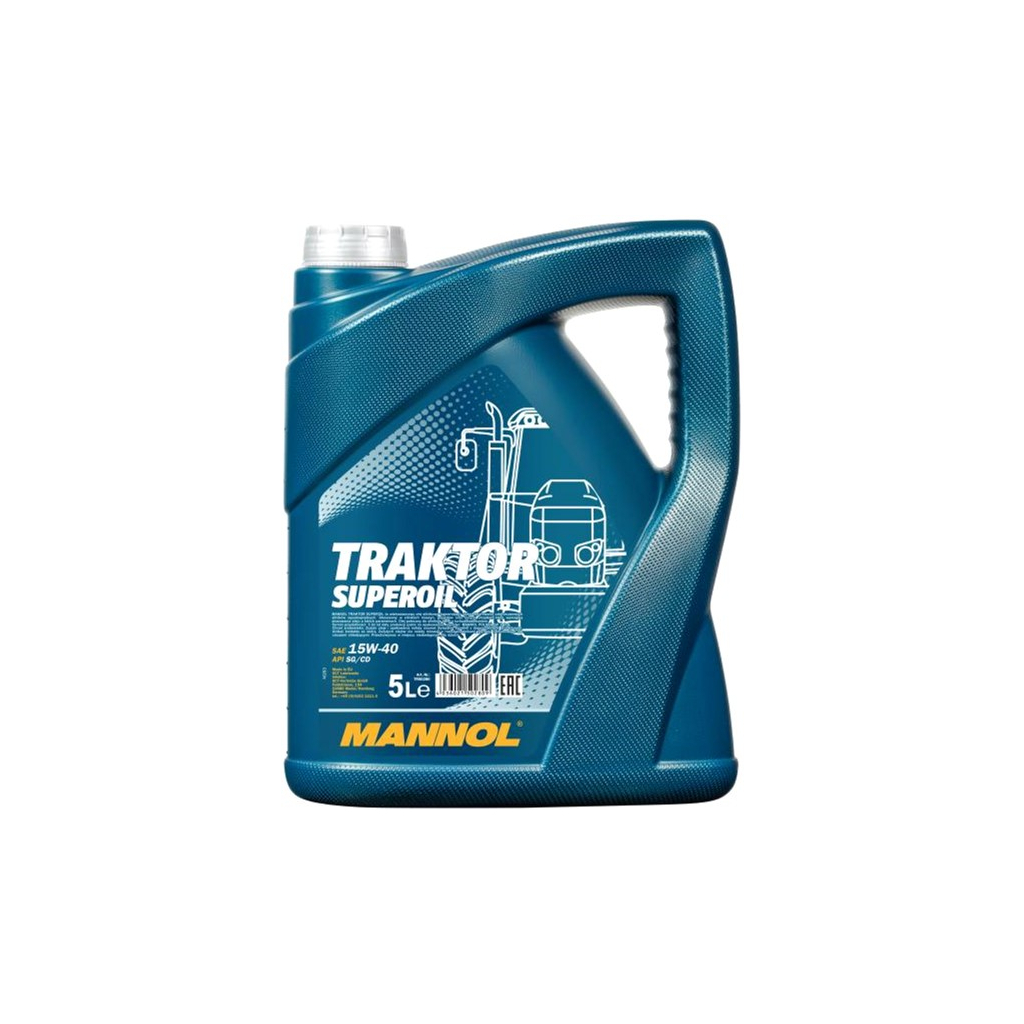 Моторна олива Mannol TRAKTOR SUPEROIL 5л 15W-40 (MN7406-5) - зображення 1