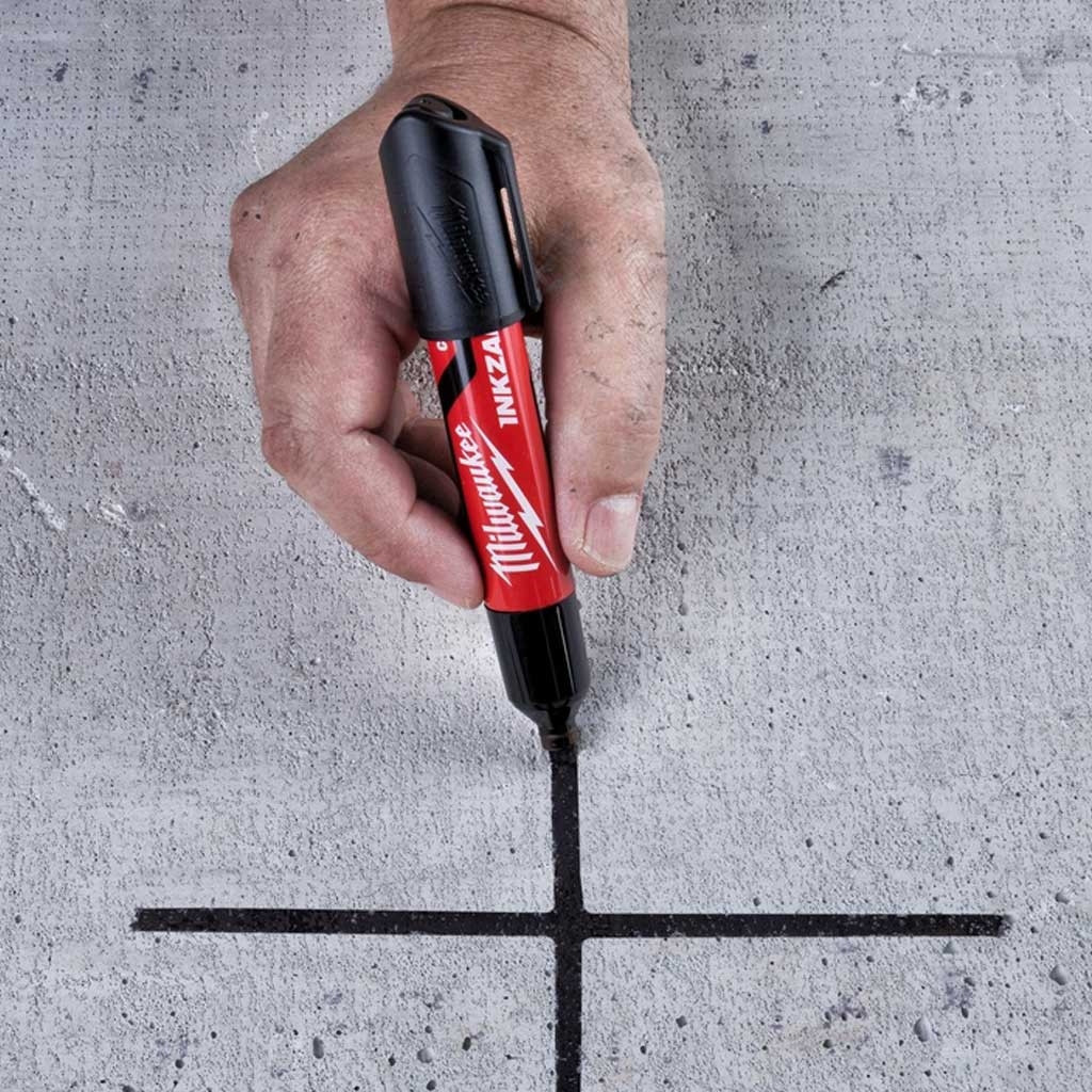 Маркер Milwaukee для будмайданчика INKZALL, великий (L), чорний, 3шт (4932471554) - изображение 5