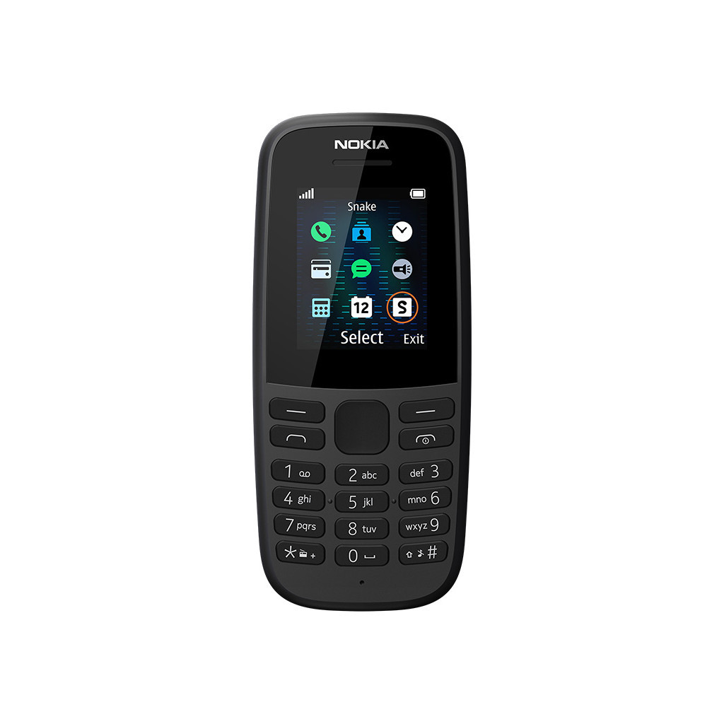 Мобільний телефон Nokia 105 DS 2019 Black (16KIGB01A01) - зображення 1