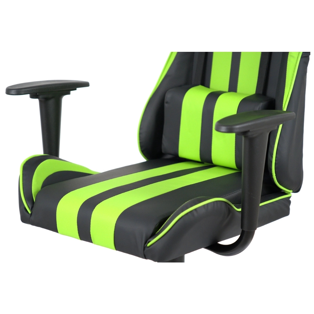 Крісло ігрове Аклас Стрік Light ANF Зелений (PU-чорний/салатовий) (00160341) - зображення 10