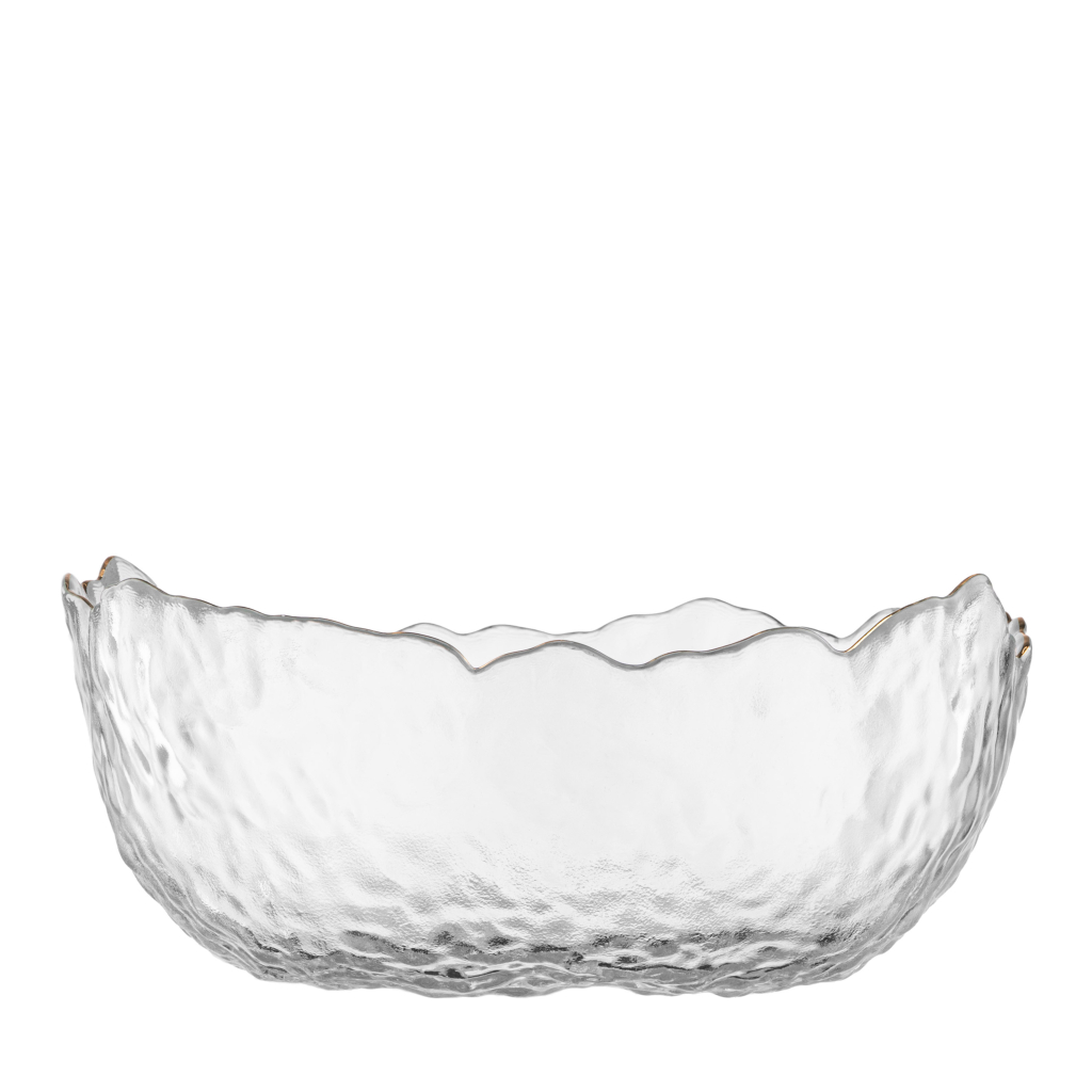 Салатник Ardesto Bell 19.5см, скло, прозорий (AR5003) - зображення 3