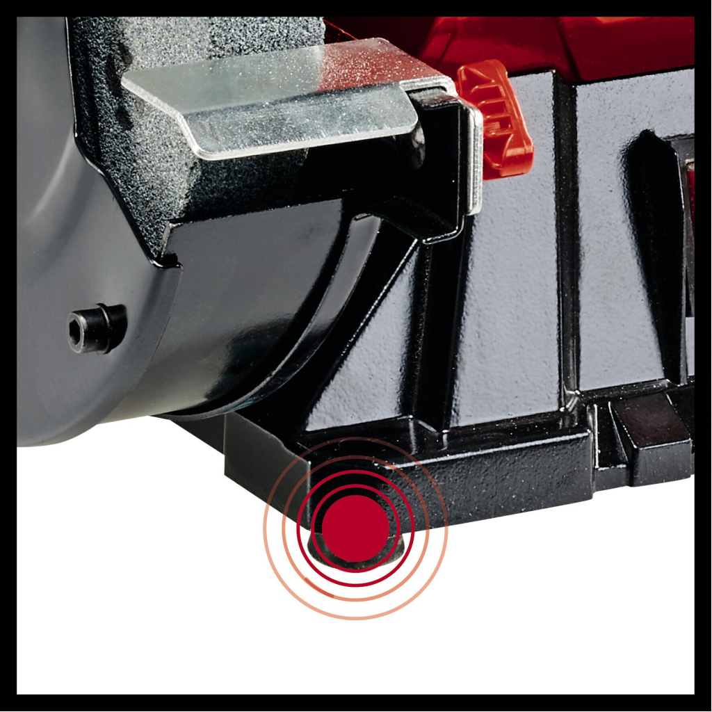 Точильний верстат Einhell TC-BG 200 L, 400Вт, коло 200х25мм, 2980об/хв (4412633) - зображення 3