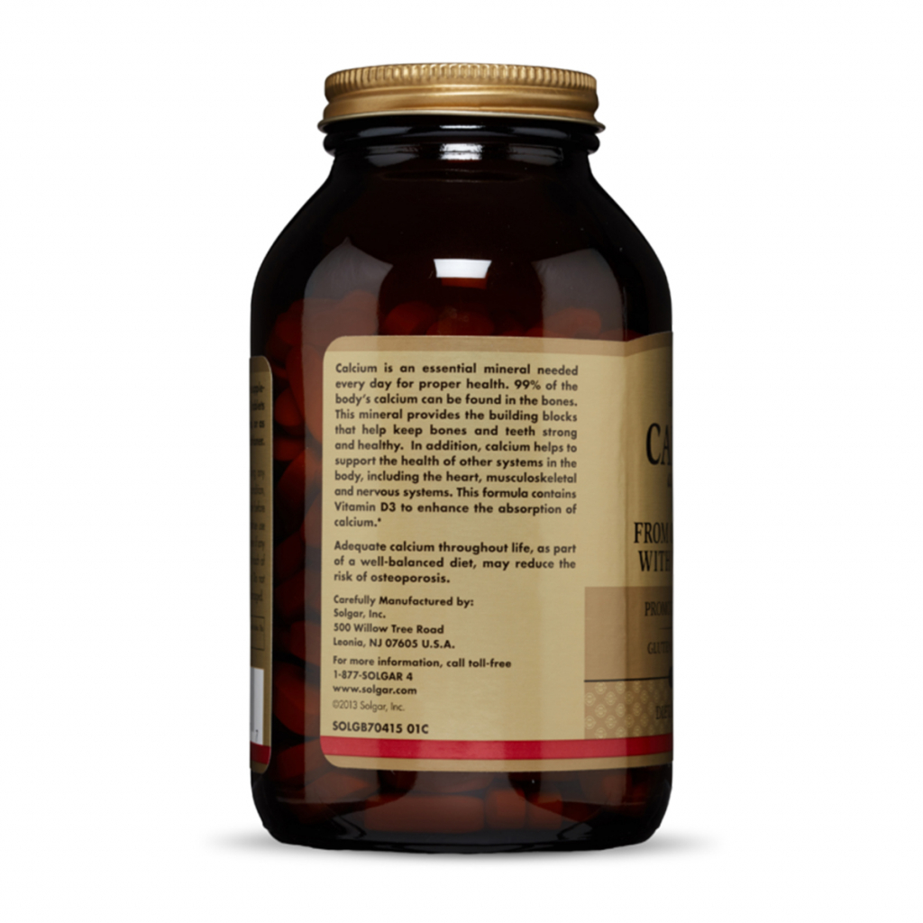 Мінерали Solgar Кальцій 600, Calcium 600, 240 таблеток (SOL-00417) - зображення 2