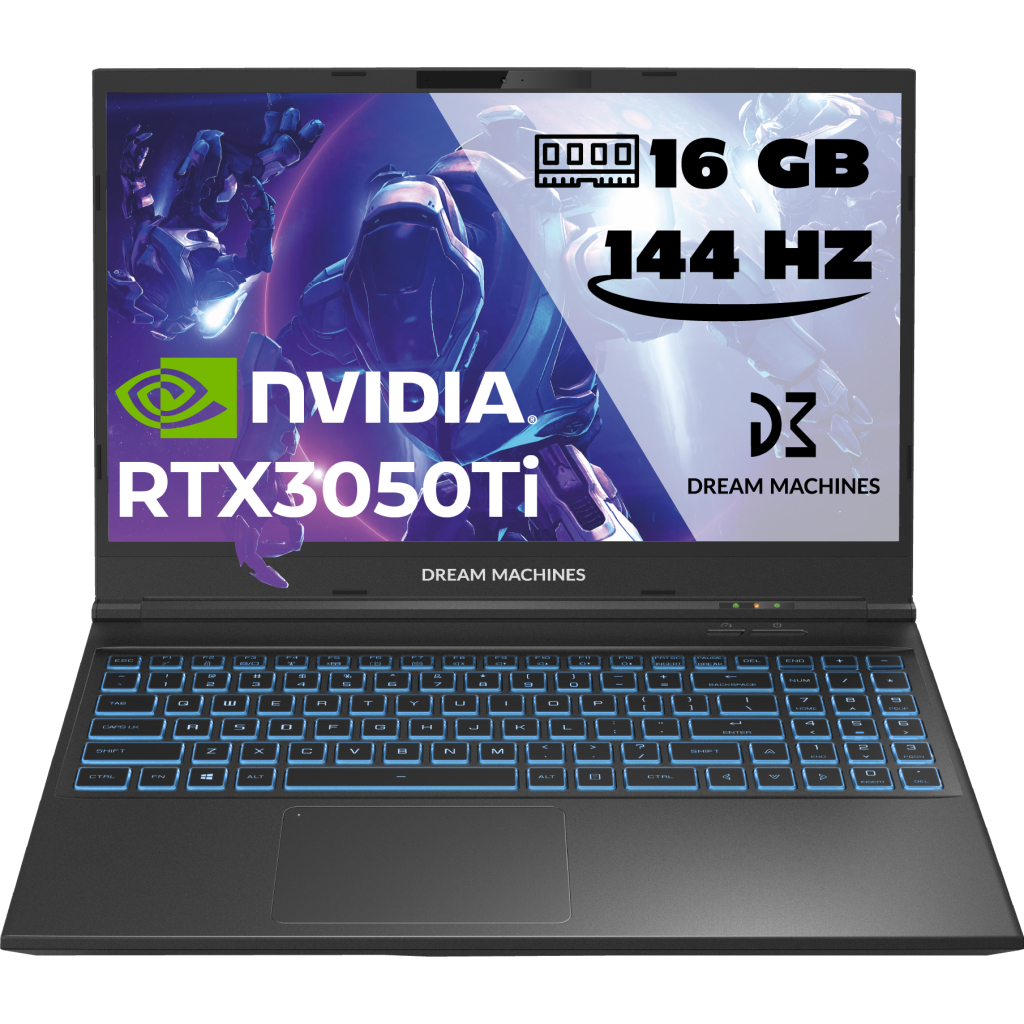 Ноутбук Dream Machines RG3050Ti-15 (RG3050TI-15UA38) - зображення 1