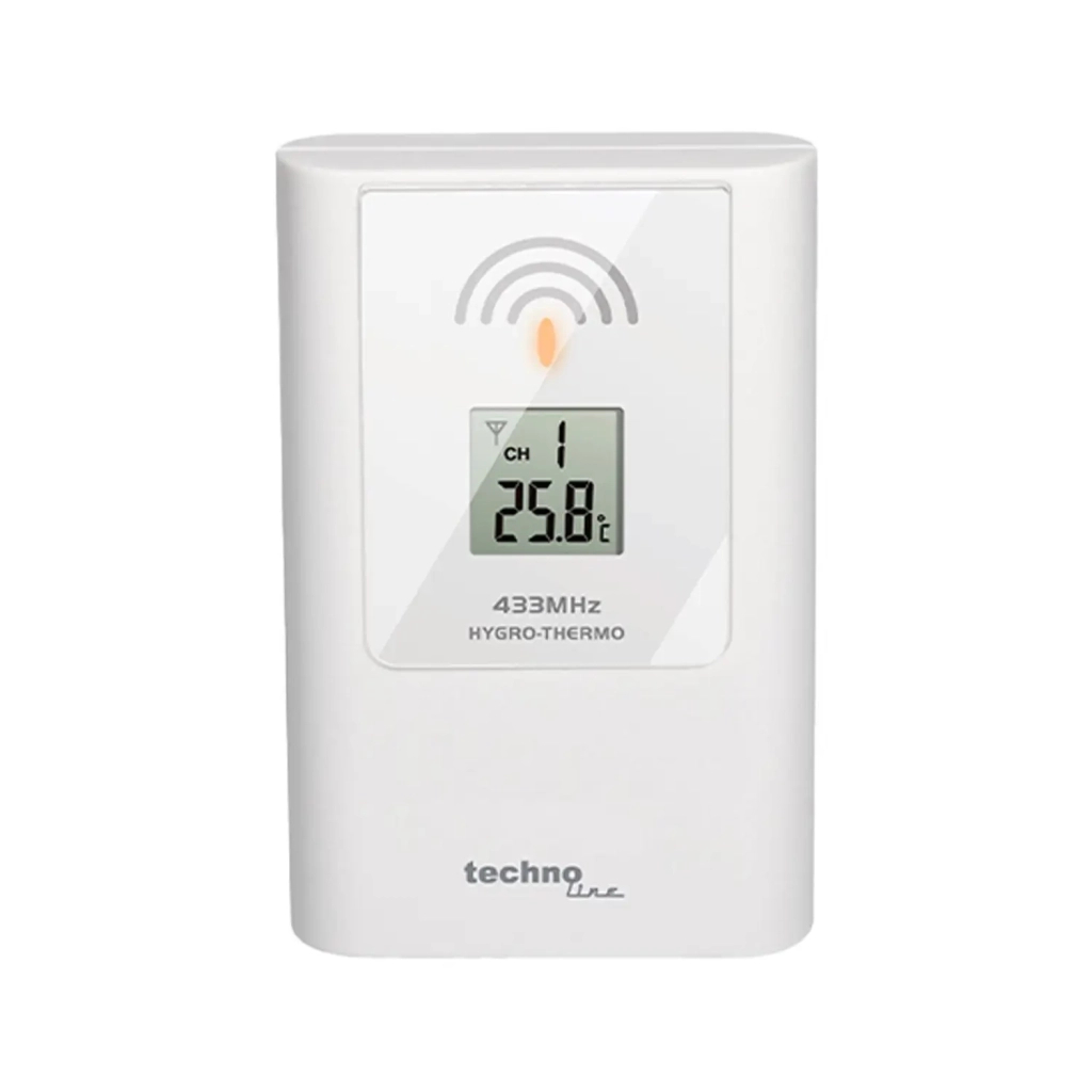 Настінний годинник Technoline WS8011 Black (DAS301307) - зображення 8