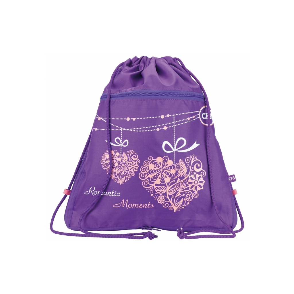 Сумка для взуття Cool For School Romantic Moments на два відділення з розширенням (CF85729) - зображення 1