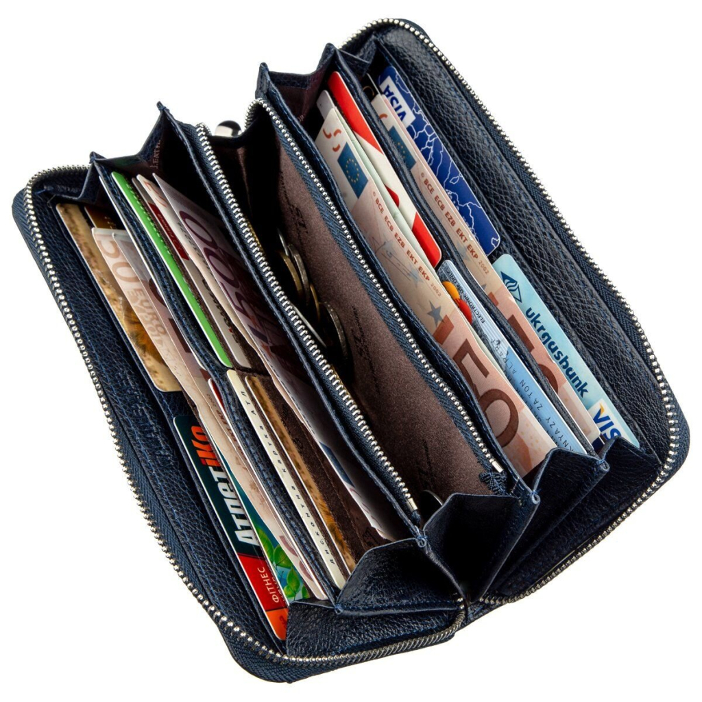 Гаманець ST Leather Синій (18864) - зображення 6