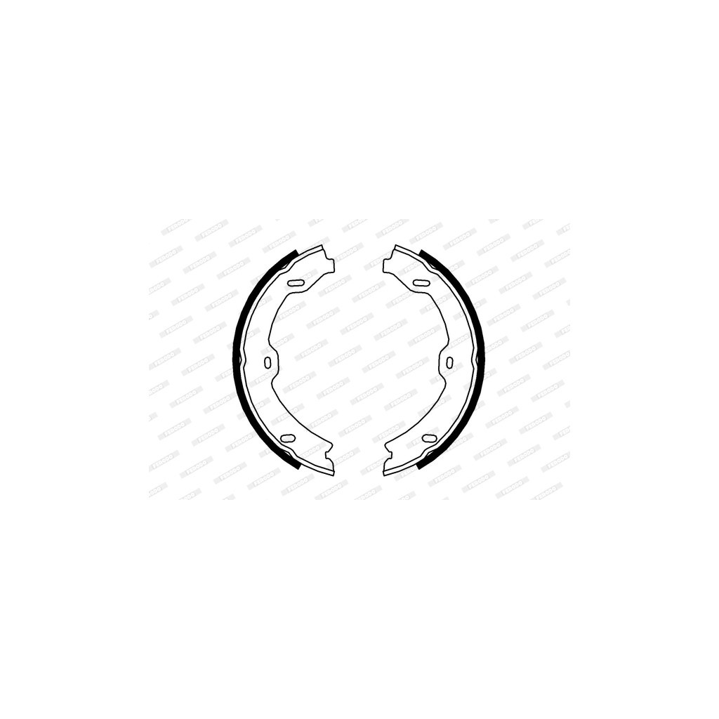 Гальмівні колодки FERODO FSB4000 - зображення 1