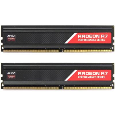 Модуль пам'яті для комп'ютера DDR4 16GB (2x8GB) 2133 MHz Radeon R7 Performance AMD (R7416G2133U2K) - изображение 1