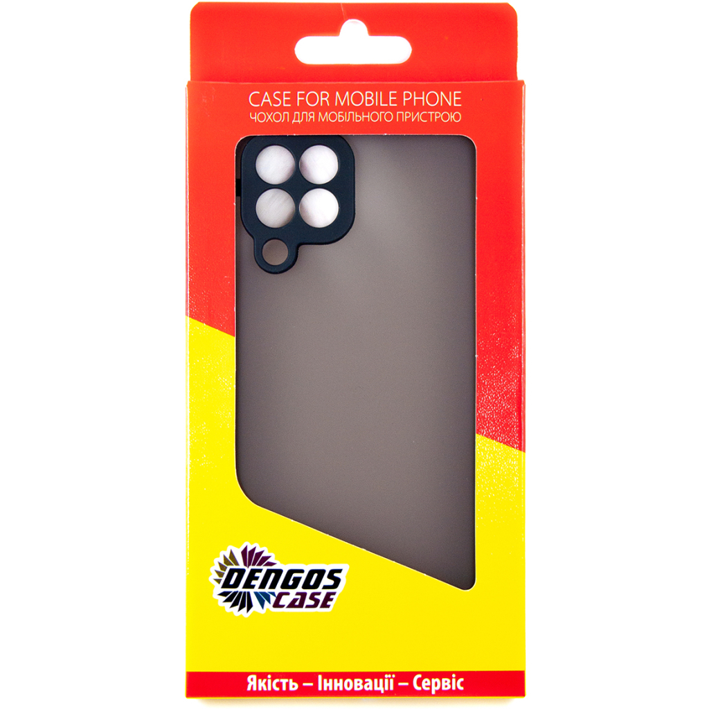 Чохол до мобільного телефона Dengos Matte Samsung Galaxy M33 5G (black) (DG-TPU-MATT-106) - зображення 5