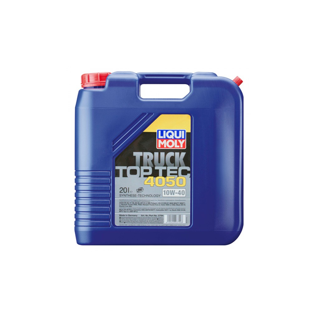 Моторна олива Liqui Moly Top Tec Truck 4050 10W-40 20л. (3794) - зображення 1